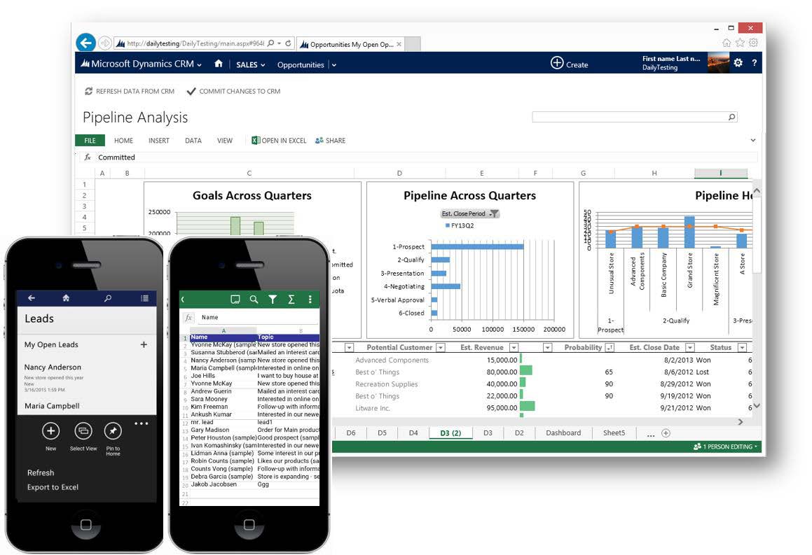 Microsoft Dynamics CRM 2016 Features Cargas Systems