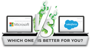 microsoft dynamics vs salesforce comparison header