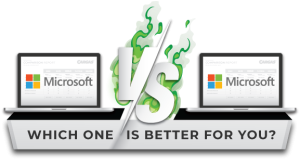 microsoft vs microsoft comparison
