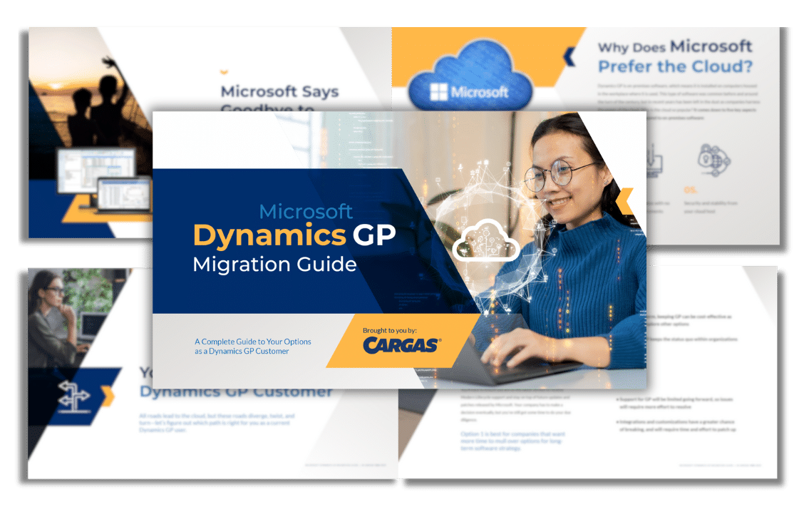 Dynamics GP Migration Guide CTA creative