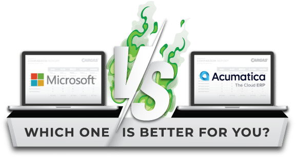 Microsoft-vs-Acumatica Dynamics 365 Business Central vs Acumatica Comparison